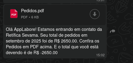 Notificações Automáticas